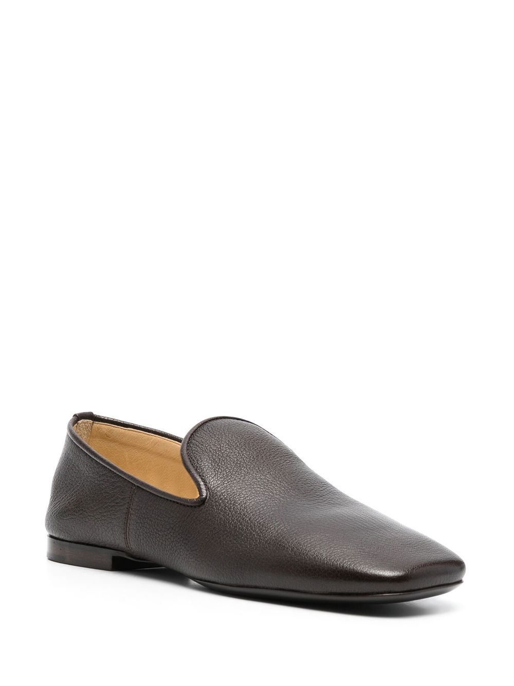 Lemaire Loafers met vierkante neus - Bruin