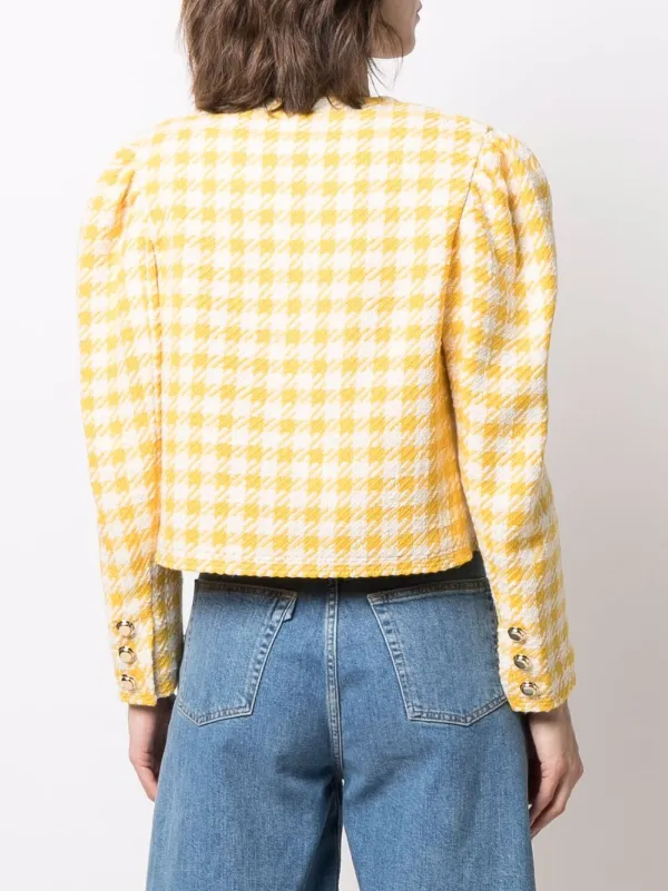 ルミニョン Papillon tweed fringe jacket イエロー image?src=Images/live/2023-10/