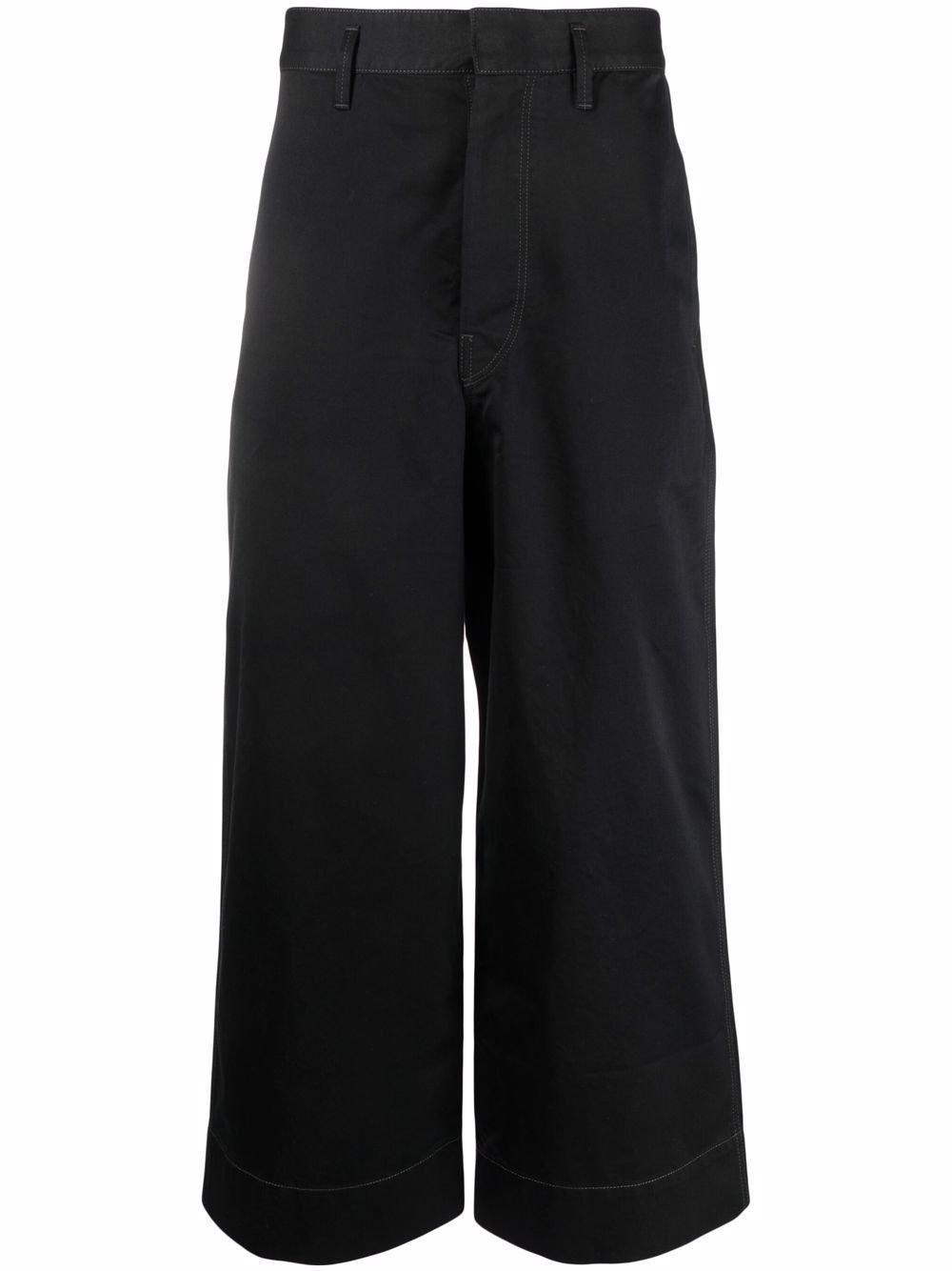 фото Lemaire cropped straight-leg trousers