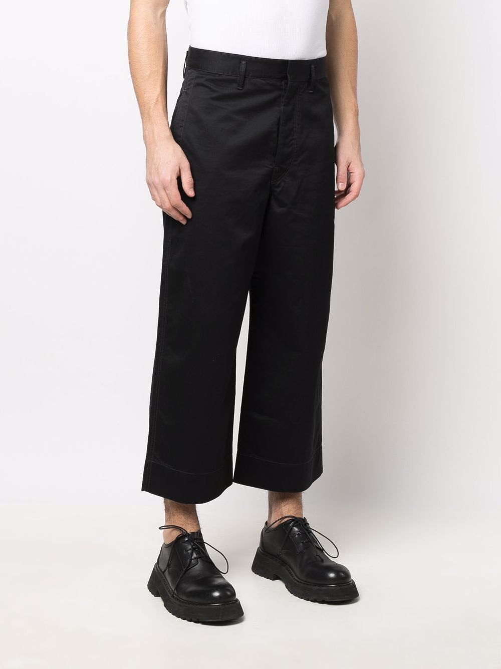 фото Lemaire cropped straight-leg trousers