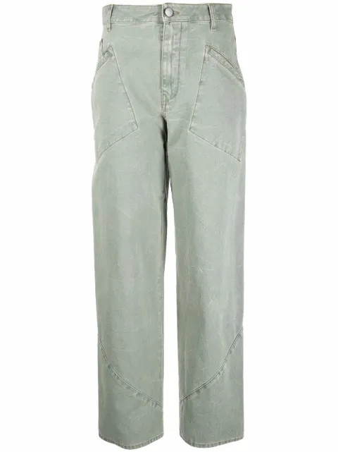 Alberta Ferretti high-waisted trousers
