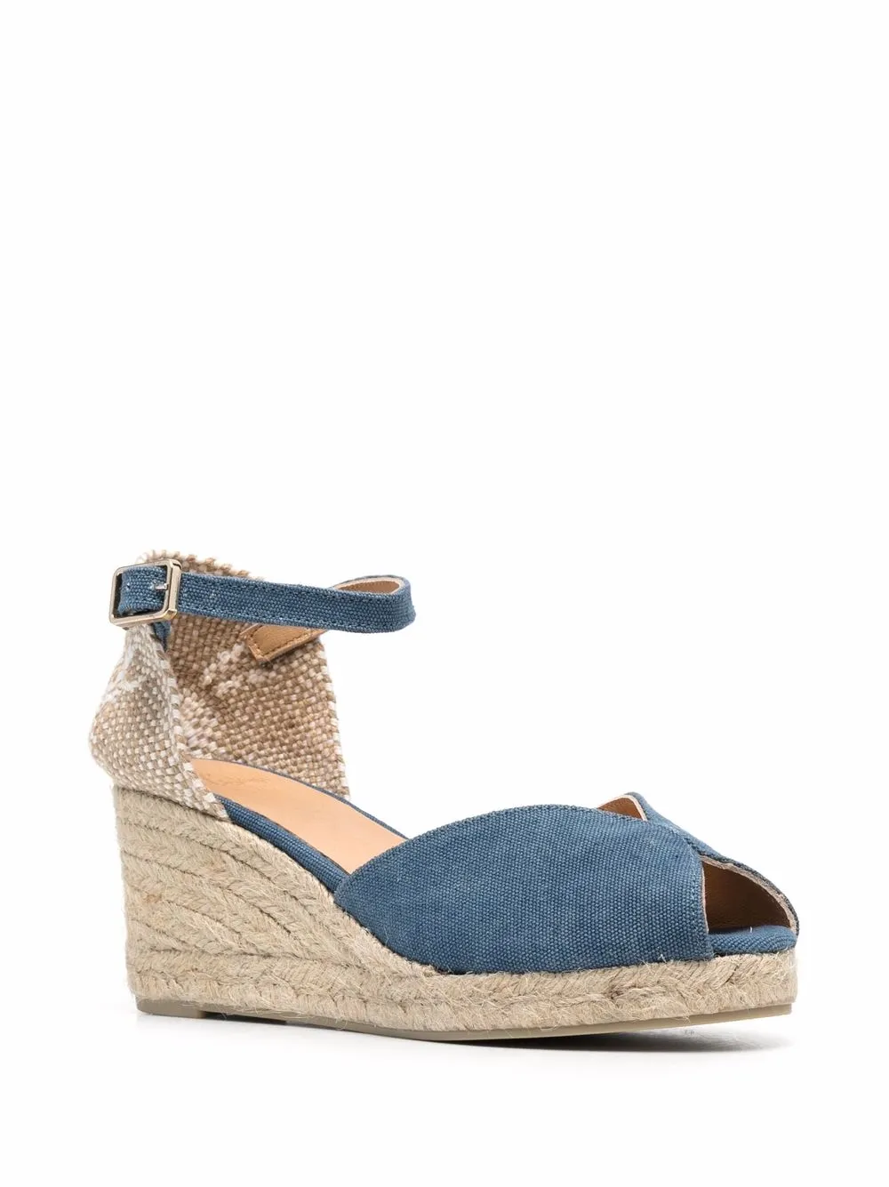 Castañer Carol Canvas Wedge Espadrilles - Farfetch