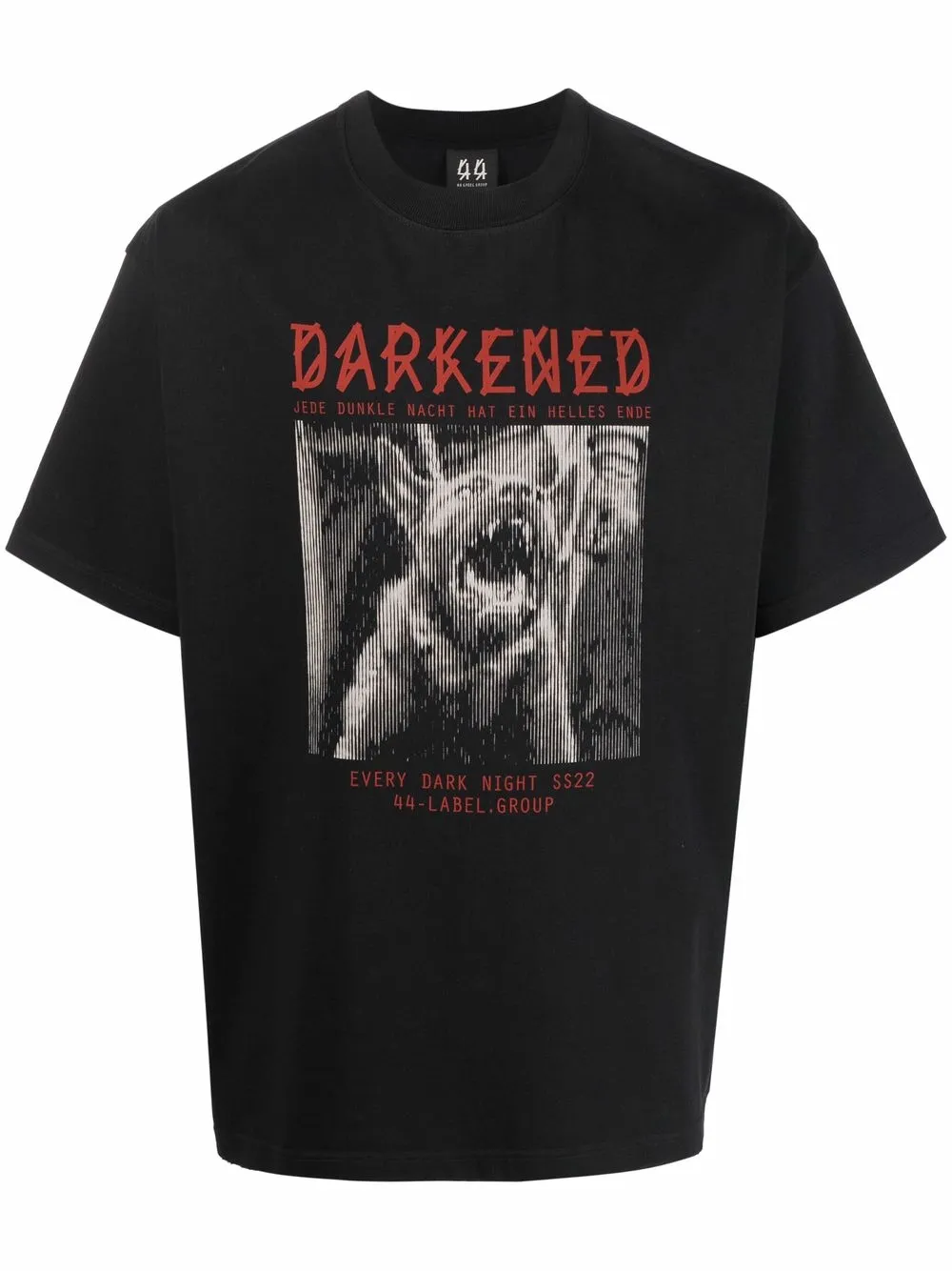 44 label group футболка с принтом