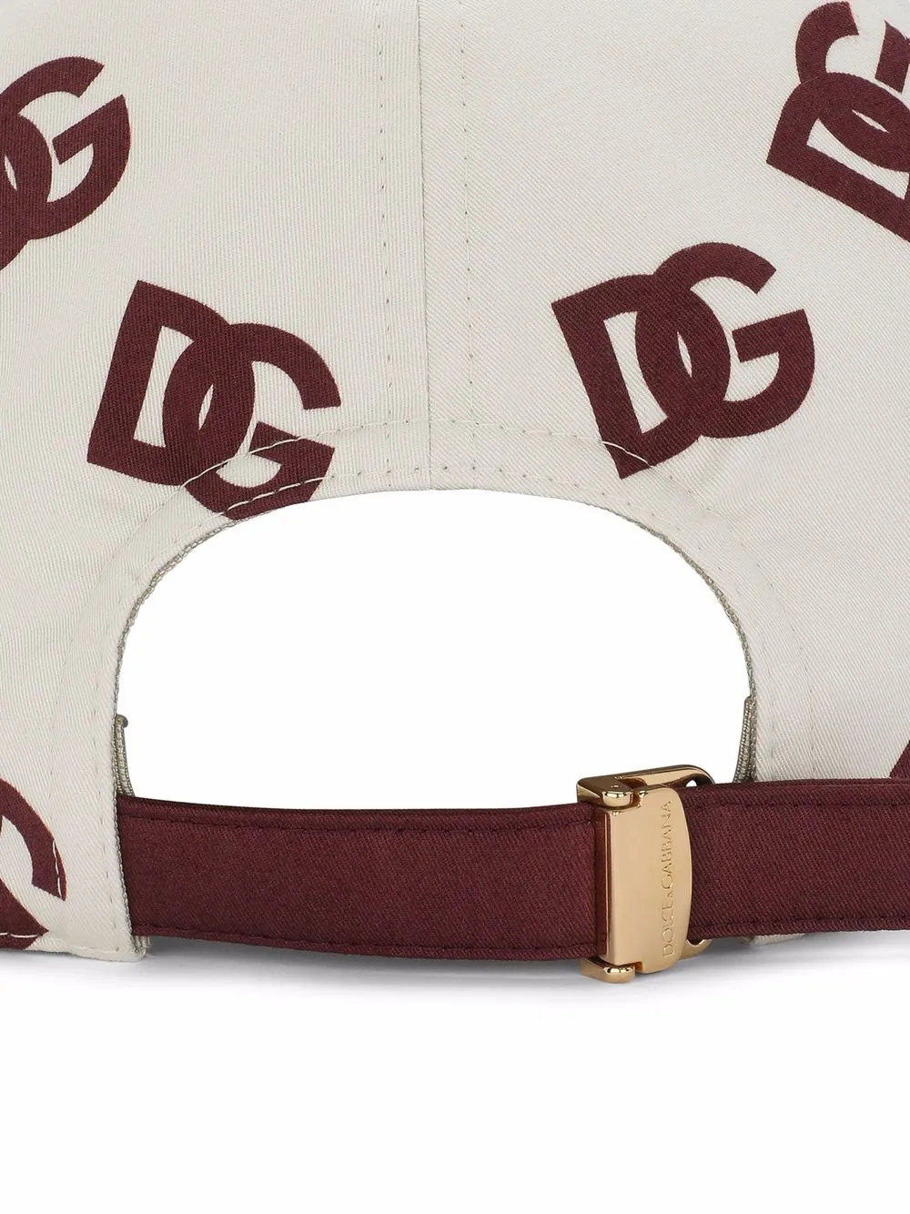 Dolce & Gabbana Honkbalpet met logoprint - Wit