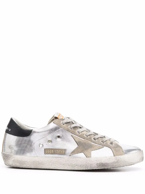 golden goose metallic sneakers