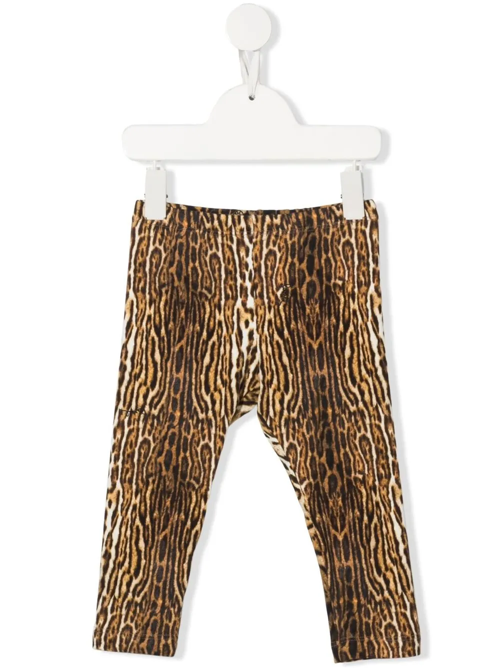 

Roberto Cavalli Junior leggins con estampado de leopardo - Marrón