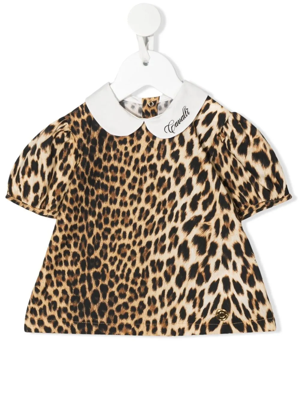 

Roberto Cavalli Junior camisa con estampado de leopardo - Neutro