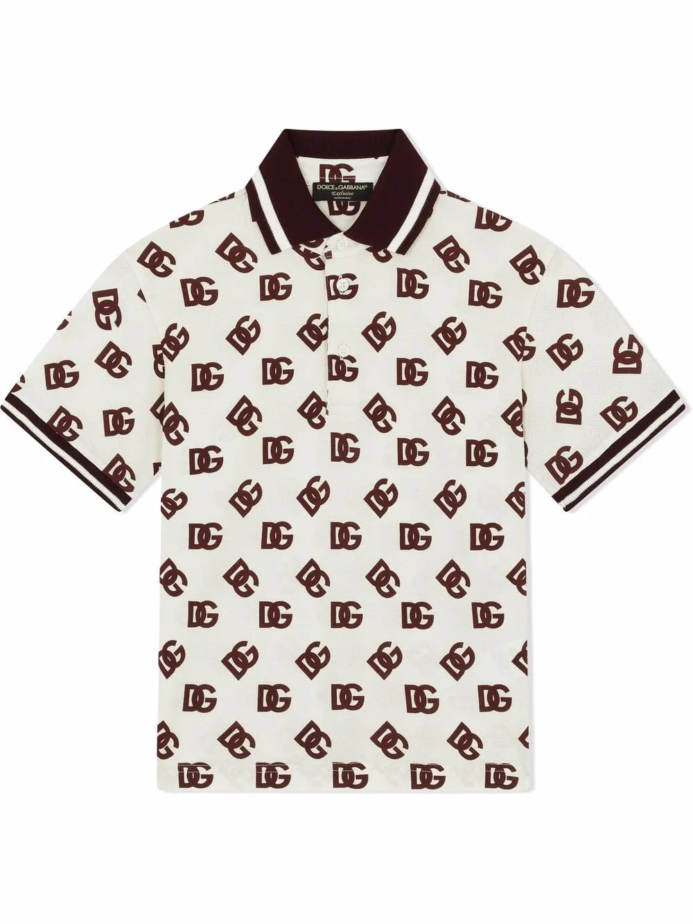 Interlocking G logo-print polo shirt, Gucci Kids