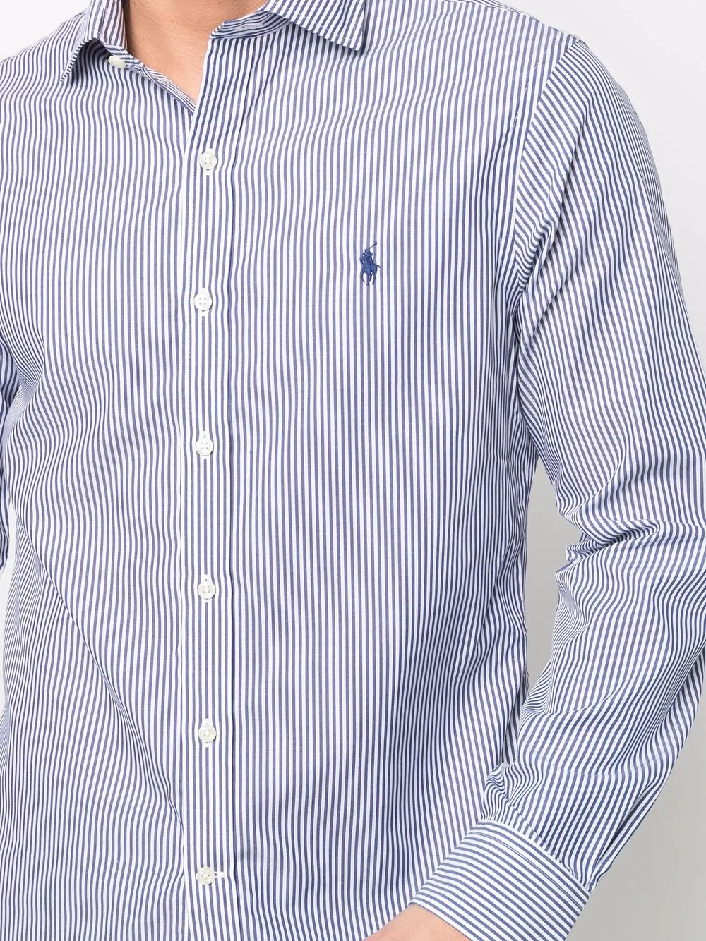 фото Polo ralph lauren полосатая рубашка polo pony