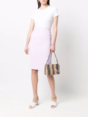 Elisabetta Franchi女士系列_超长褶饰连衣裙_条纹logo斜挎包价格 Elisabetta Franchi女士系列_超长褶饰连衣裙_条纹logo斜挎包价格