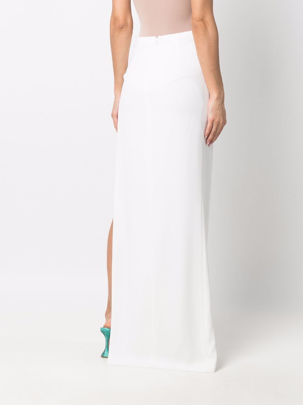 фото Mônot high-waist cut-out maxi skirt