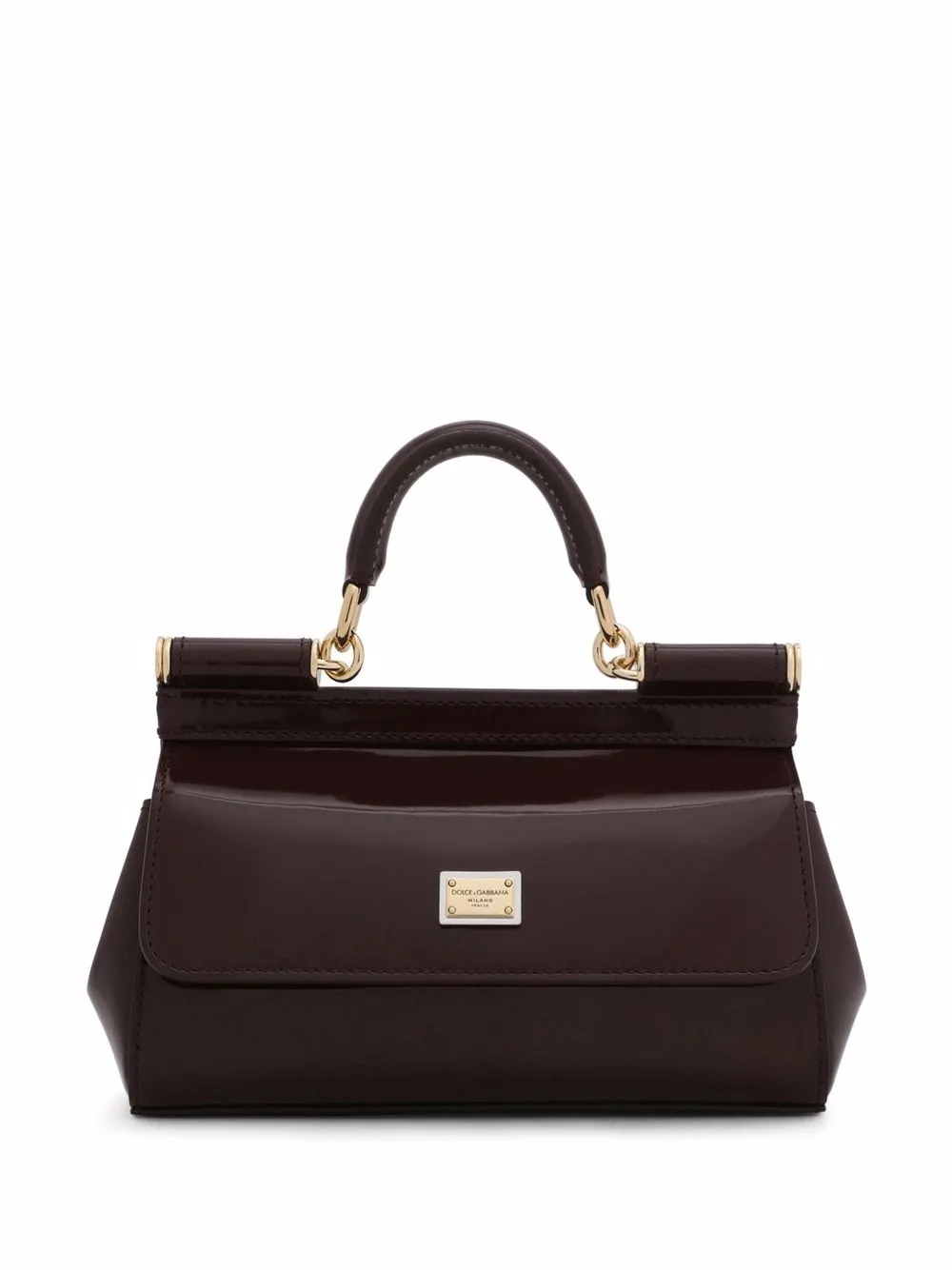 

Dolce & Gabbana tote Sicily pequeño - Morado