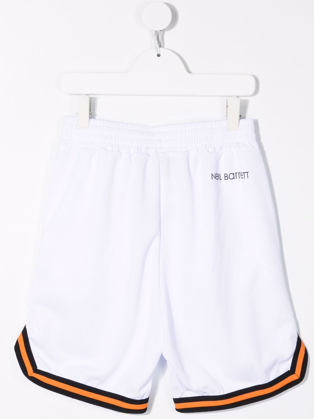 Neil Barrett Kids Shorts met print - Wit