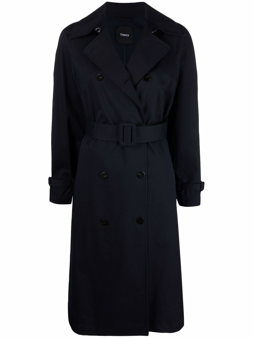 Theory double-face Belted Trench Coat - Farfetch