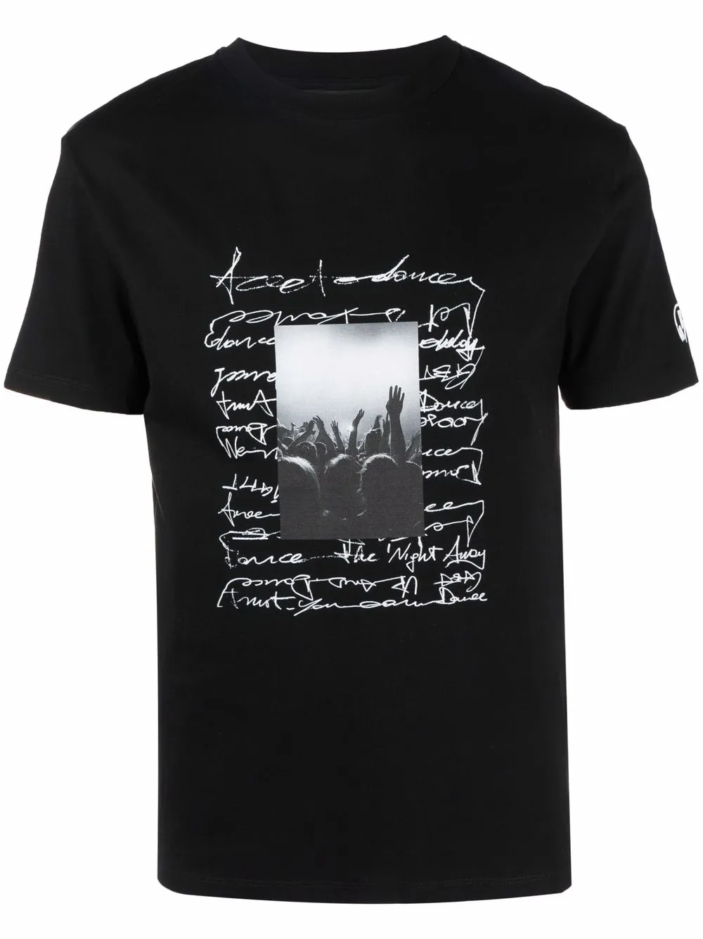 

Neil Barrett graphic-print cotton T-shirt - Black