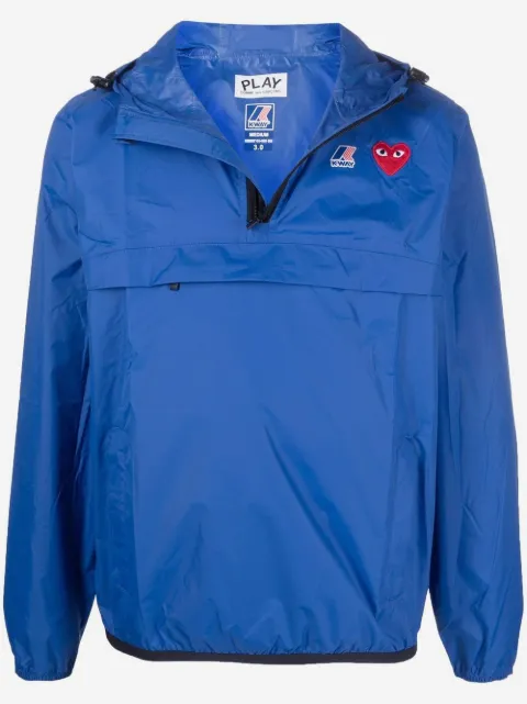 Comme Des Garçons Play x K-Way pullover hooded jacket