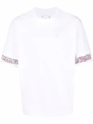 Sacai Bandana Print T-Shirt