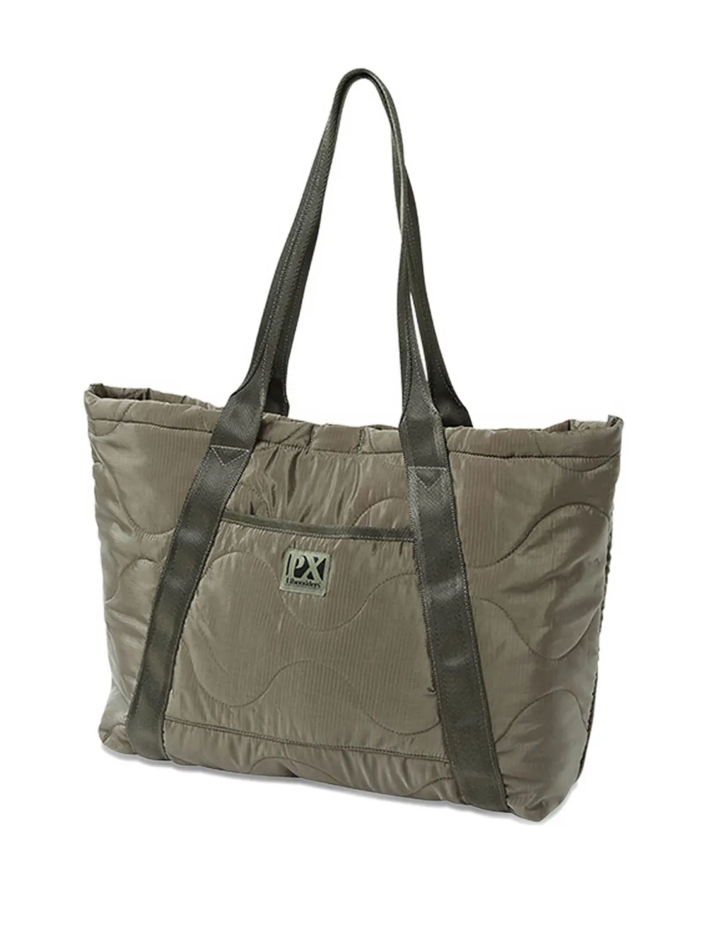 Liberaiders Px Quilted Tote Bag In Green