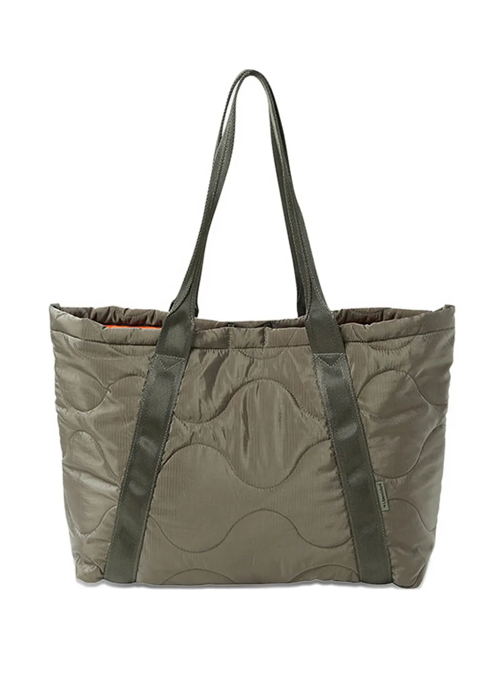Liberaiders quilted tote bag | Green | Image 1