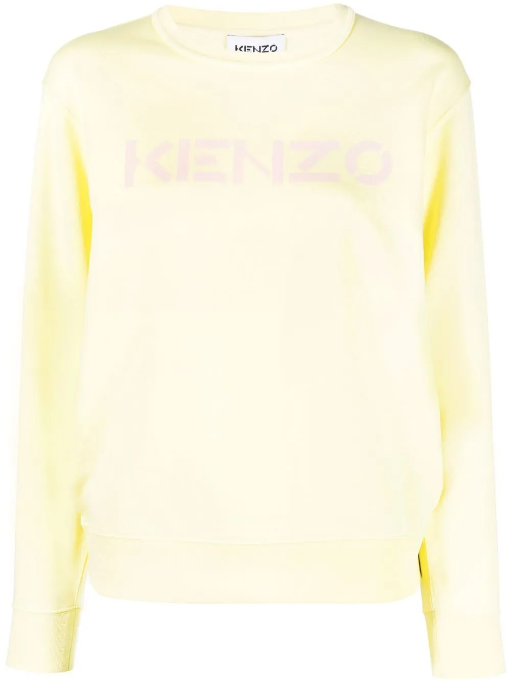 

Kenzo sudadera con logo estampado - Amarillo