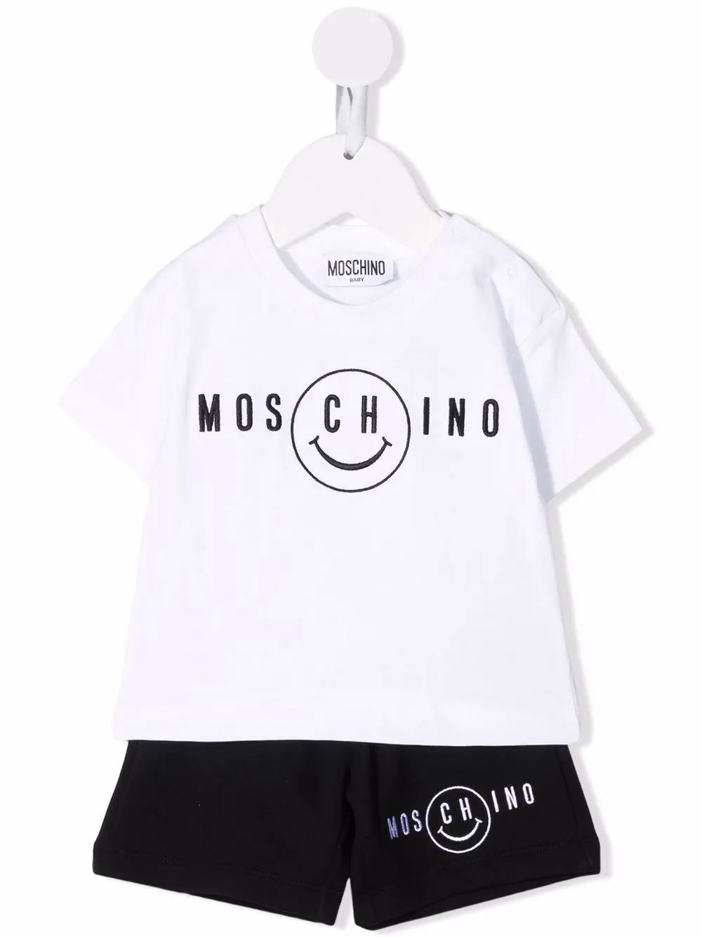 фото Moschino kids спортивный костюм с логотипом