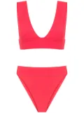 Isolda Vermelho high-waisted bikini set - Red