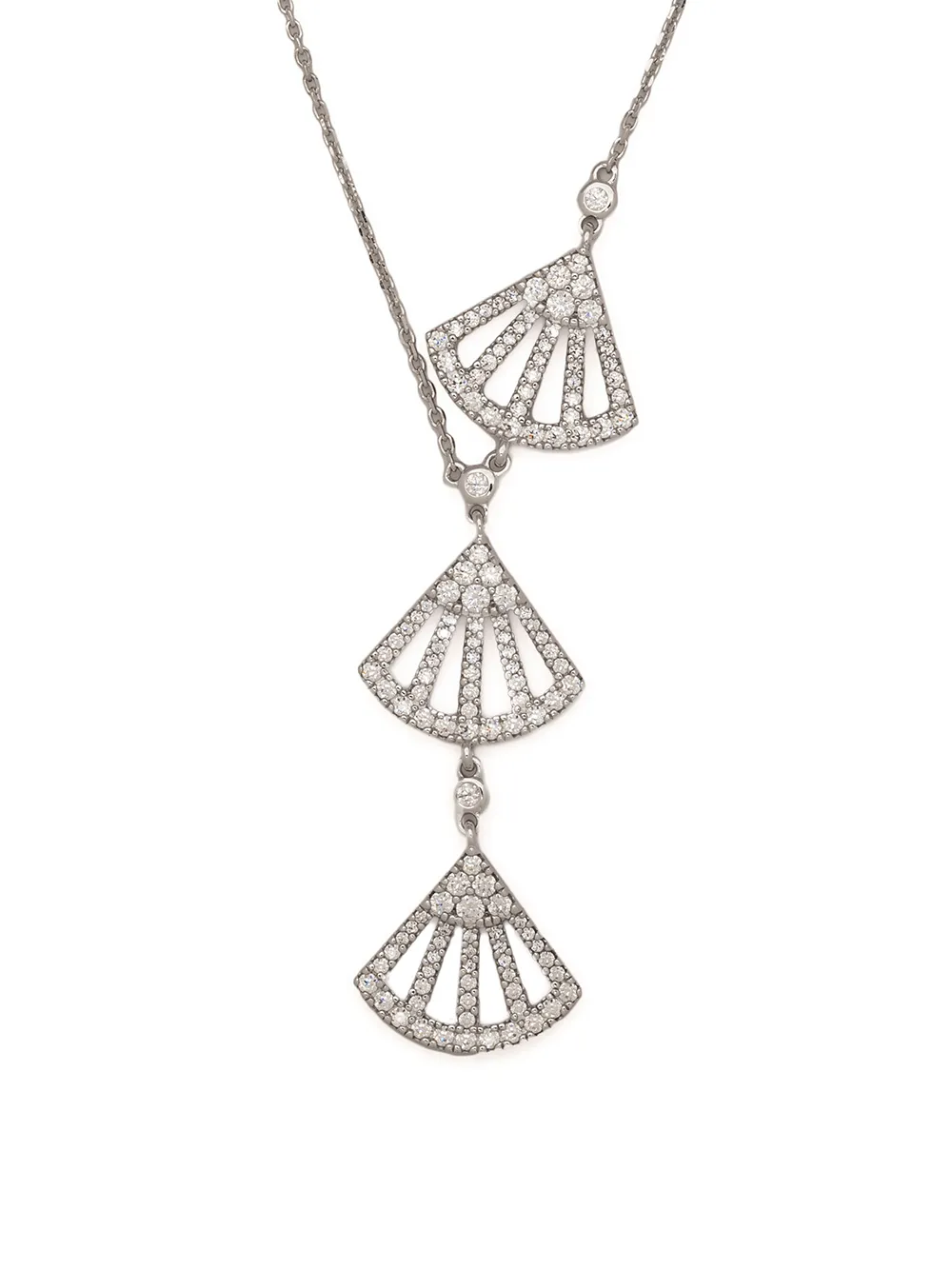 

APM Monaco gem-embellished pendant necklace - Silver