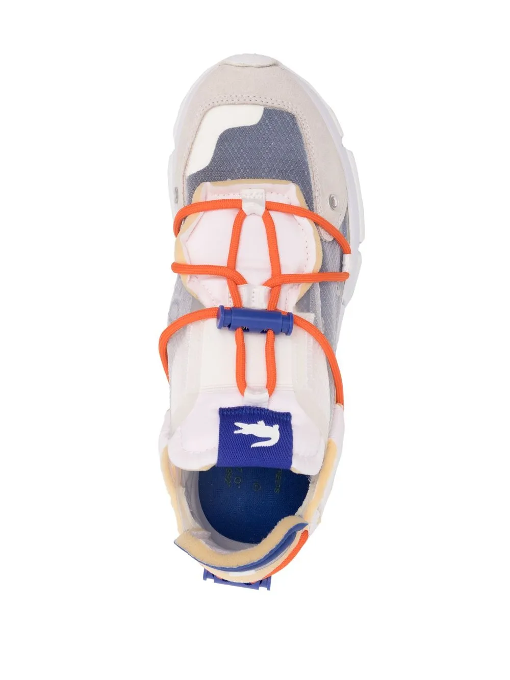Lacoste panelled low-top sneakers White