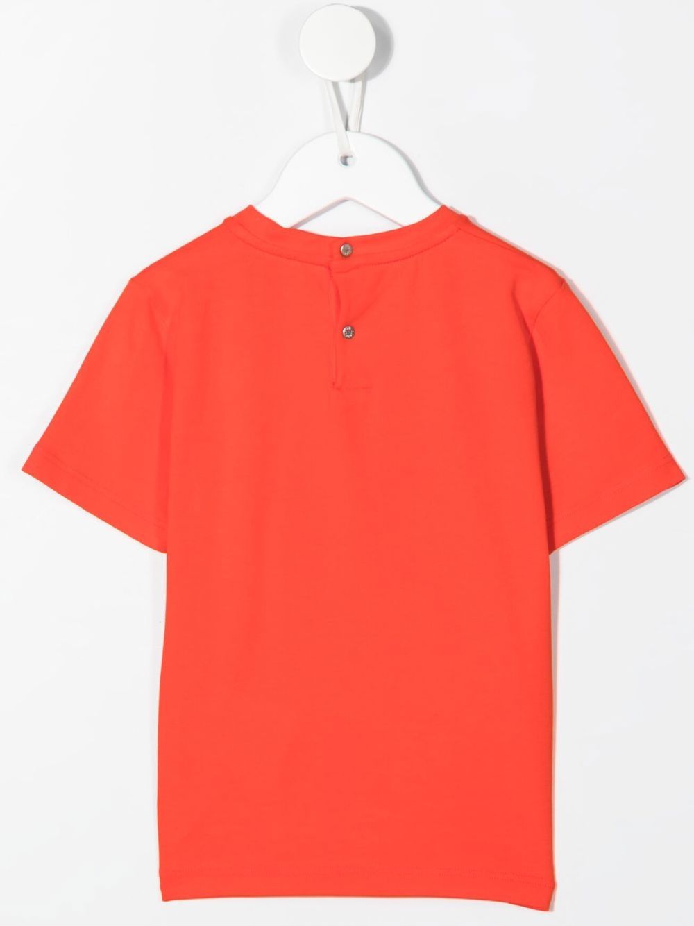 Roberto Cavalli Junior T-shirt met logoprint - Oranje