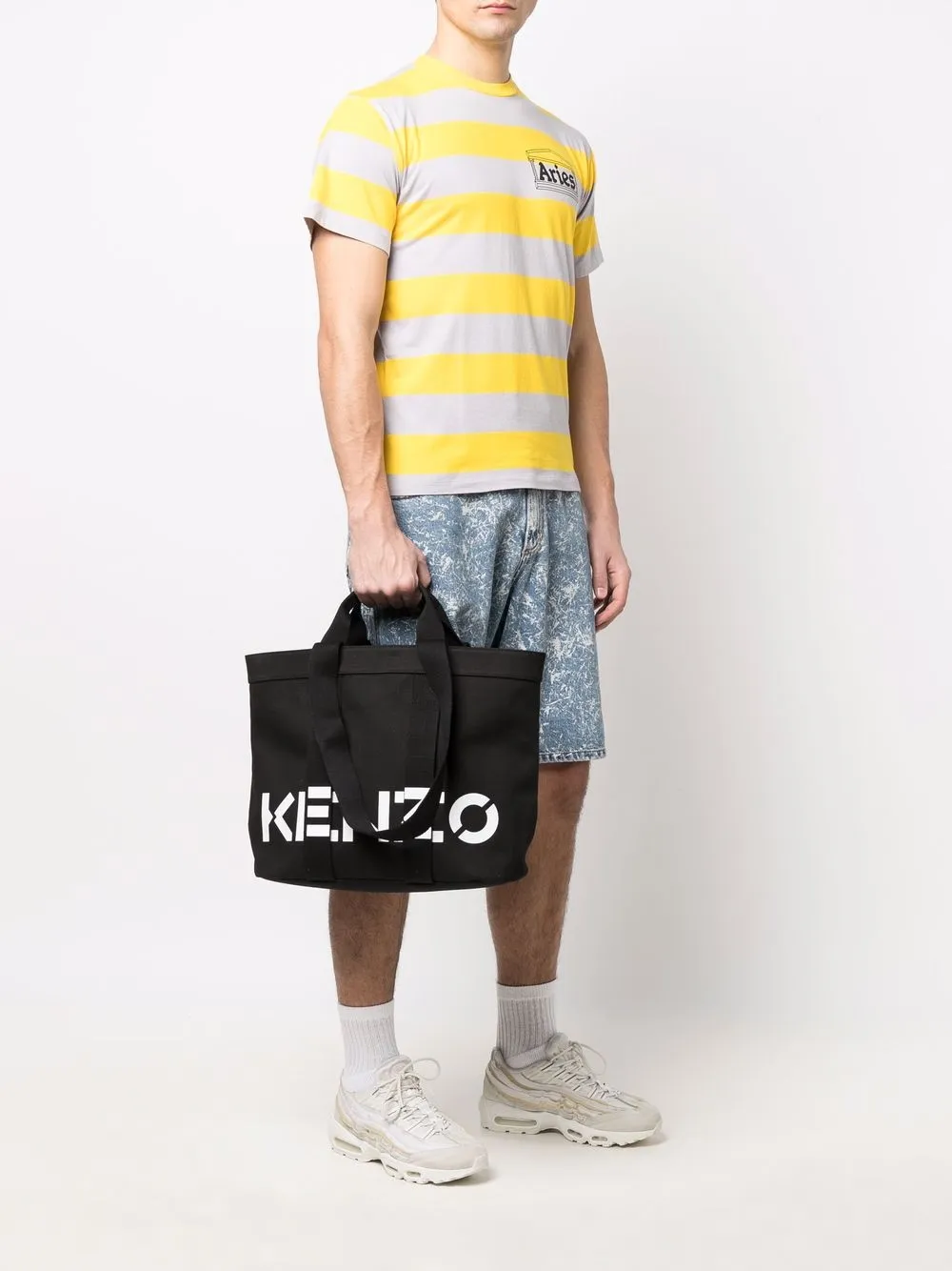 фото Kenzo сумка-тоут с логотипом