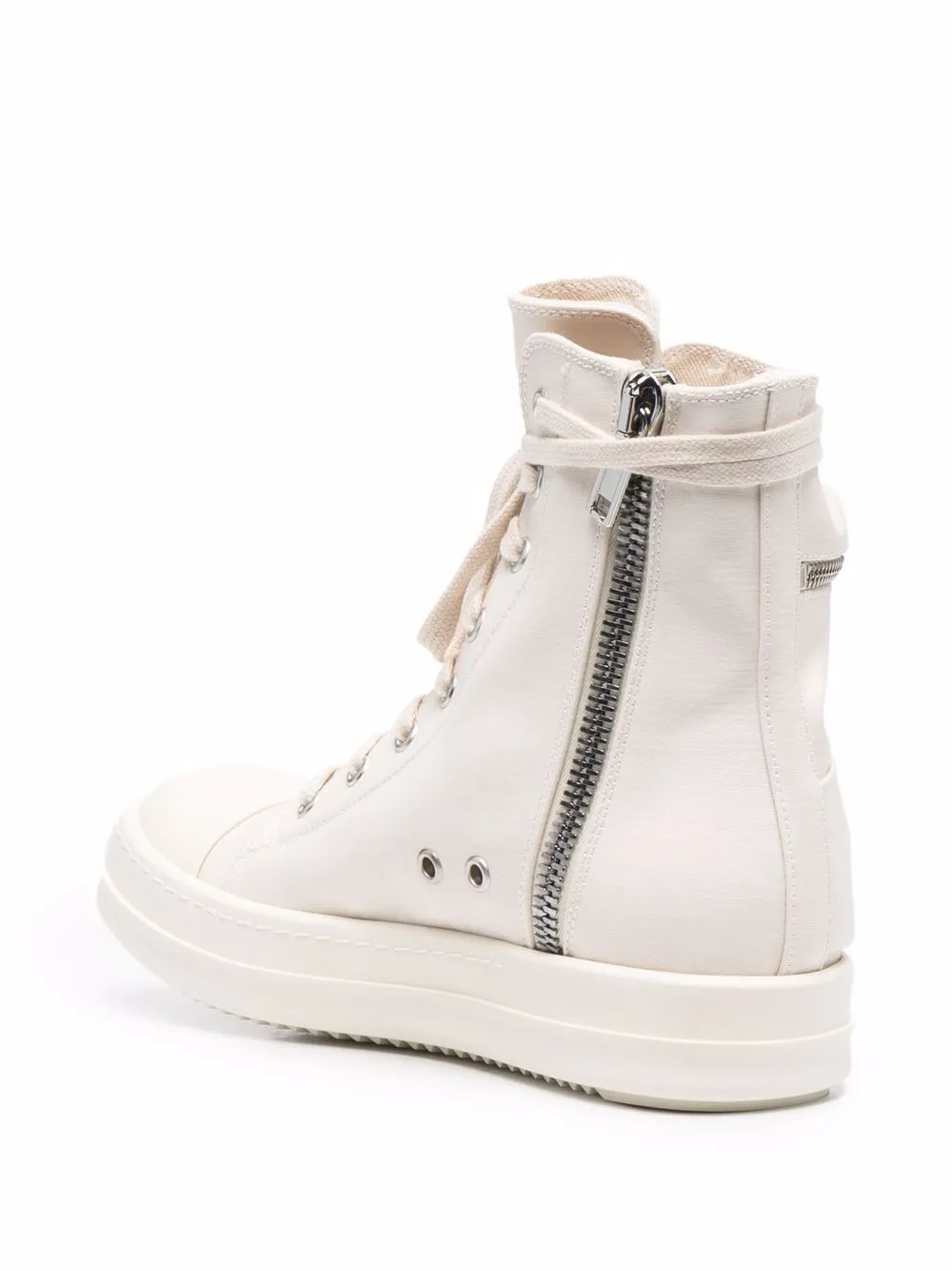 фото Rick owens drkshdw высокие кеды cargo