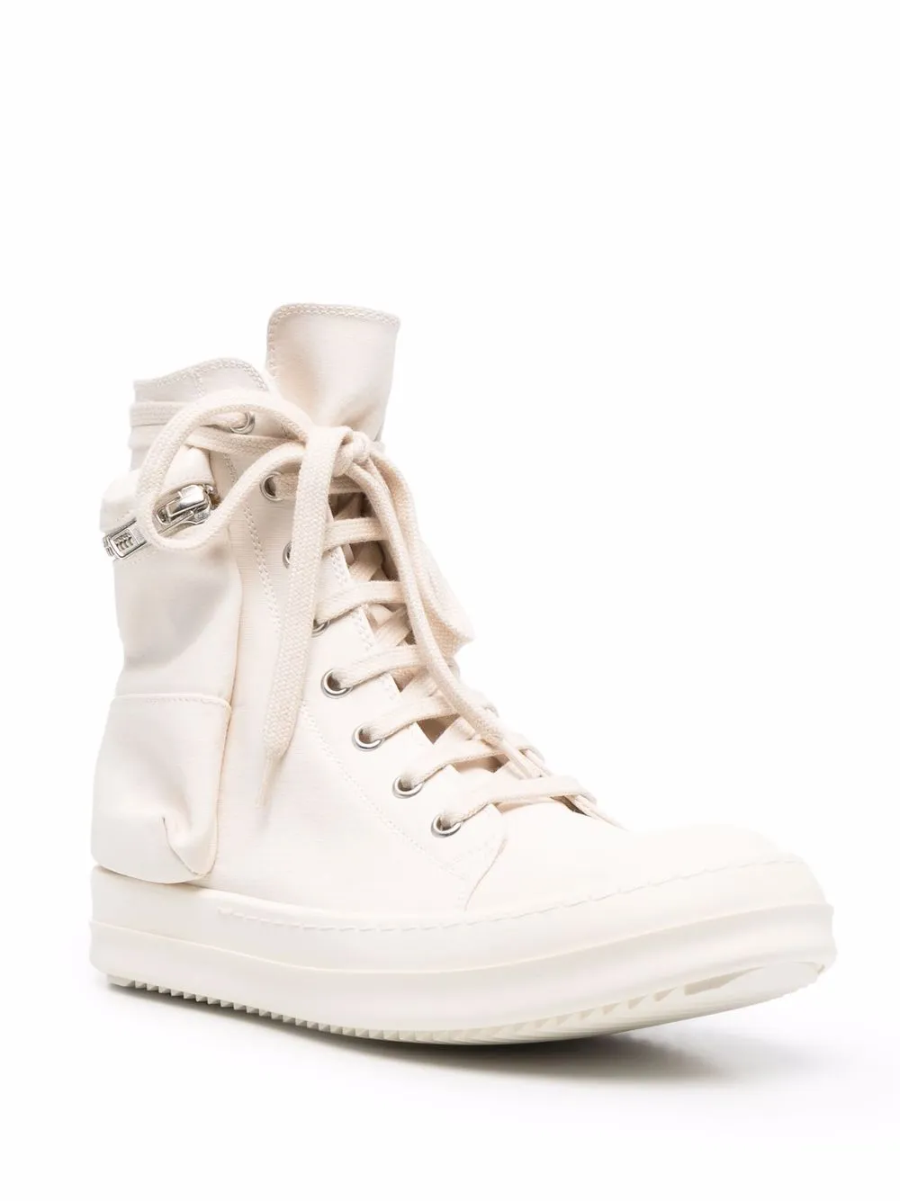 фото Rick owens drkshdw высокие кеды cargo