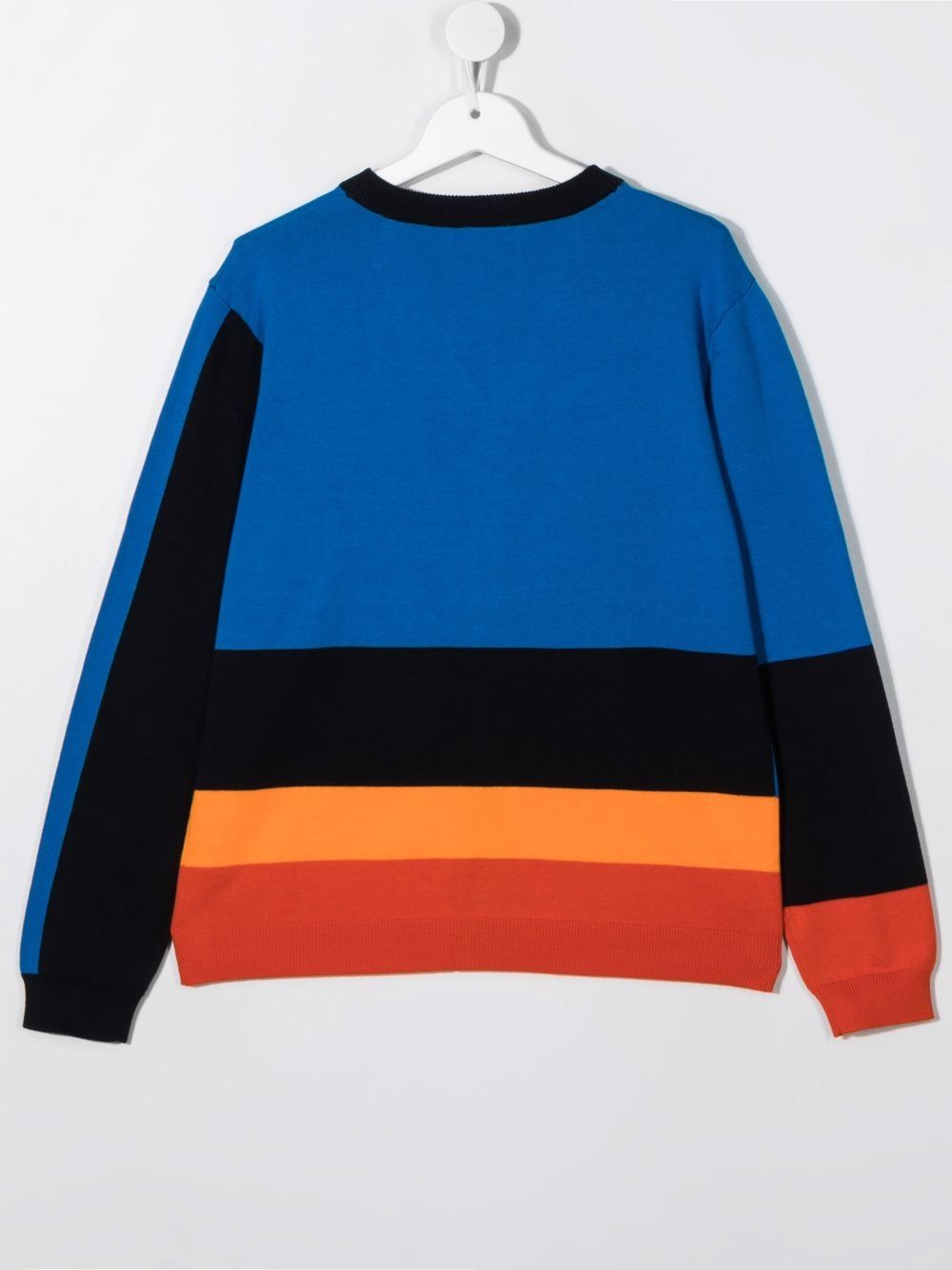 фото Paul smith junior stripe-knit cardigan