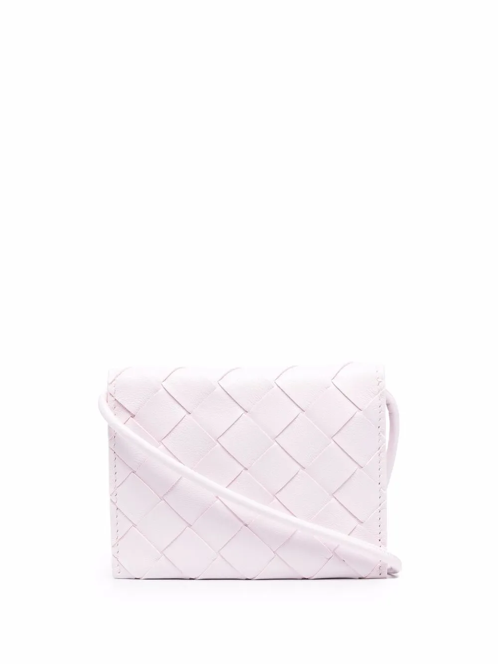 Intrecciato clutch bag