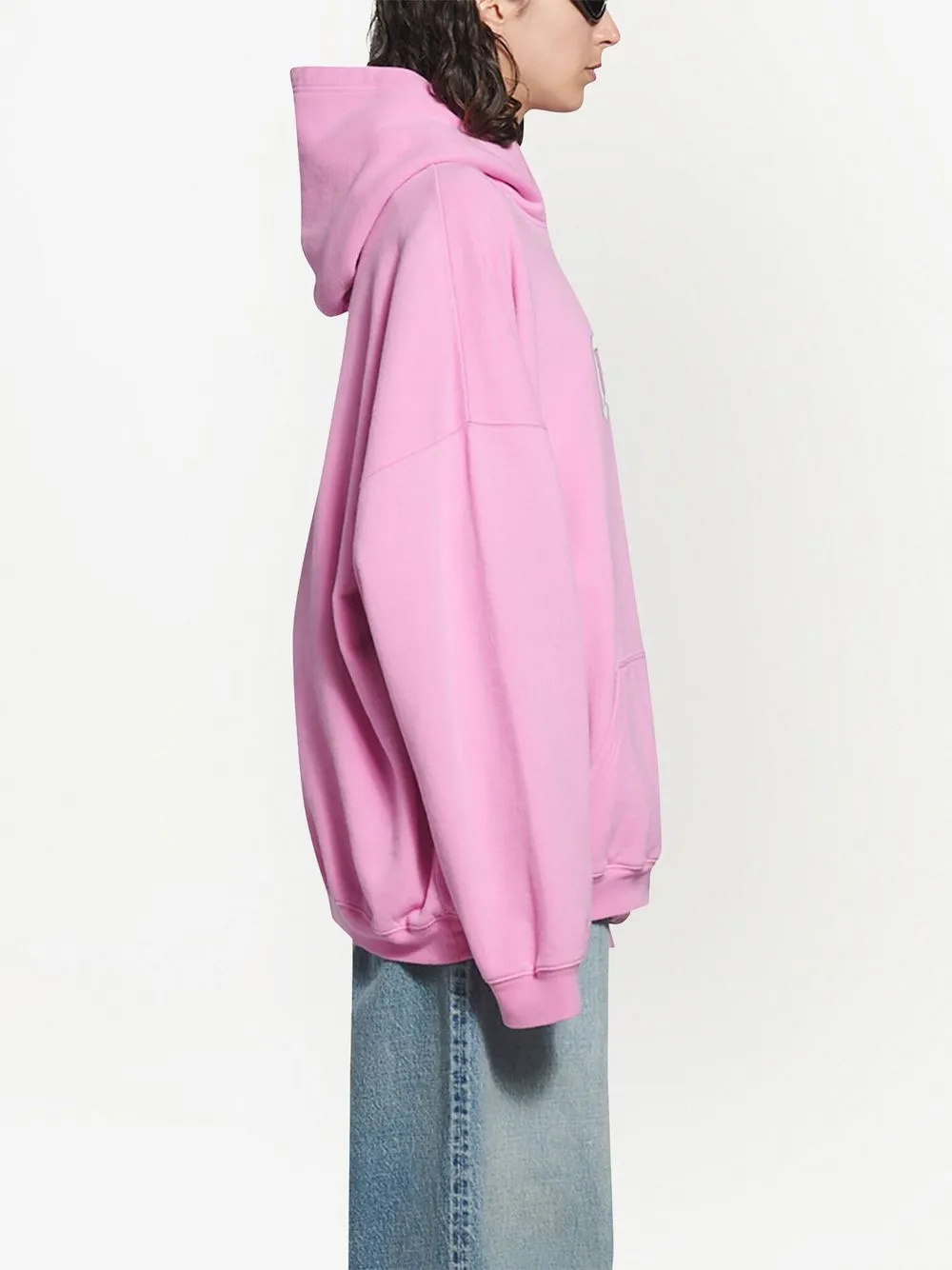 balenciaga hoodie womens olive