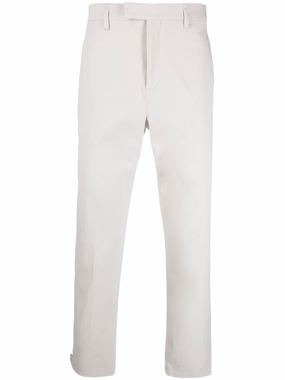 

Neil Barrett pantalones tapered con tiro medio - Gris