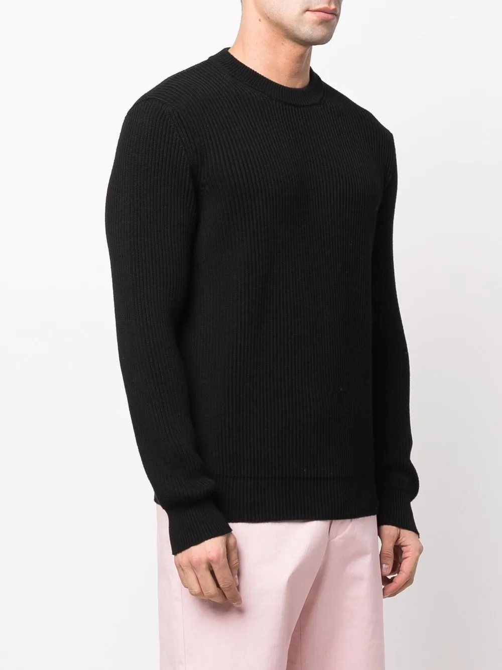  Nuur Pullover Mit Rundem Ausschnitt   Schwarz 