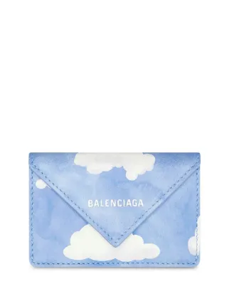 papier mini wallet balenciaga