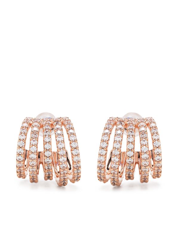 APM Monaco Croisette five hoop Earrings Farfetch