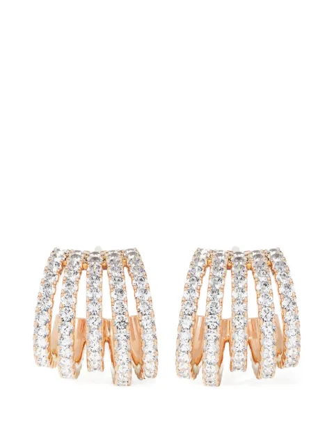 APM Monaco Croisette five-hoop earrings