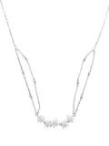 APM Monaco crystal-embellished star necklace - Silver