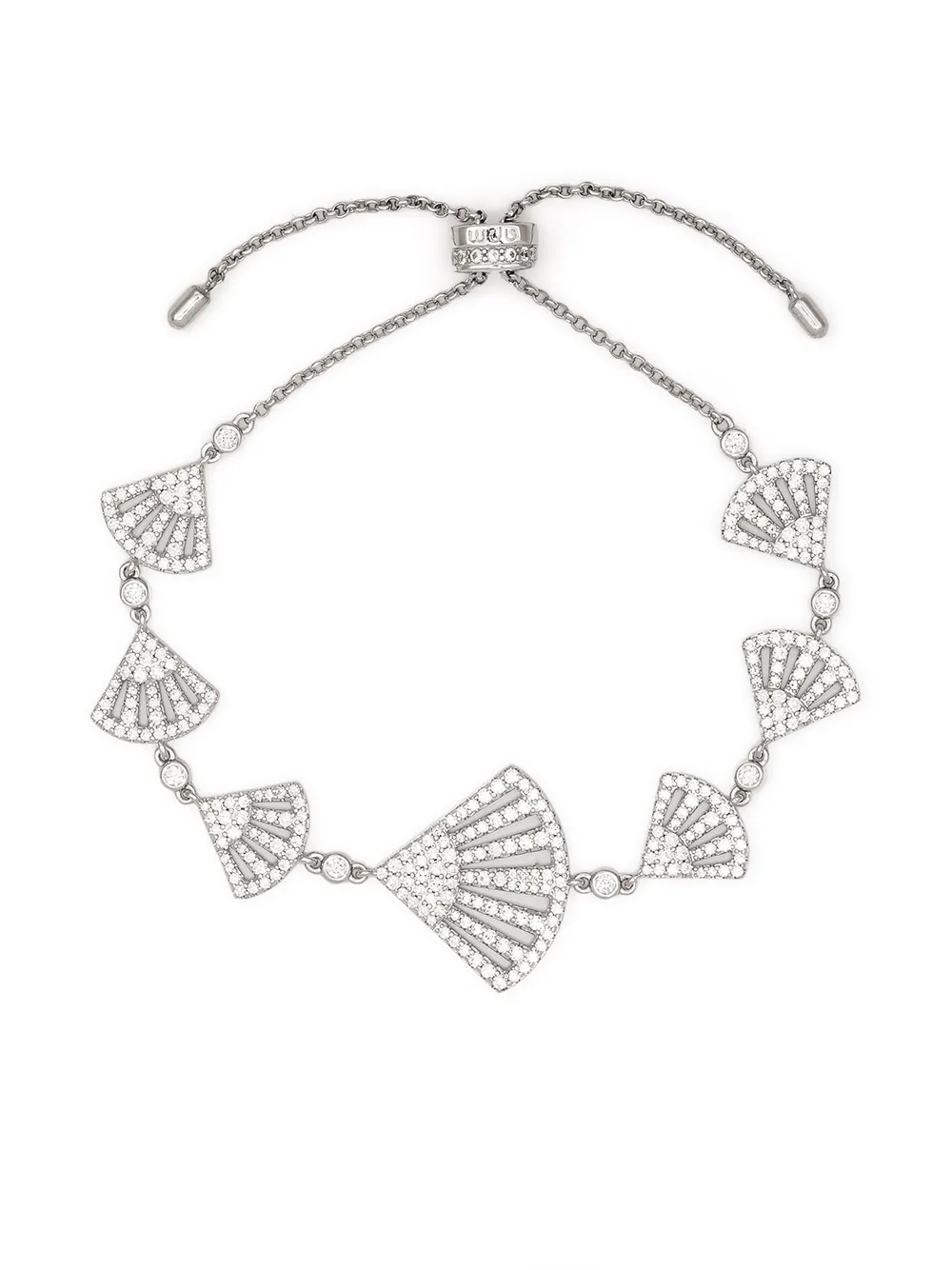 

APM Monaco crystal-embellished shell bracelet - Silver