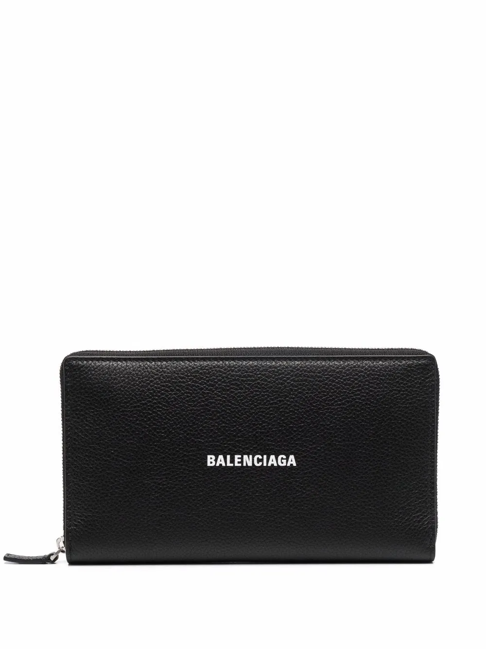 Balenciaga Portemonnee met logoprint Zwart