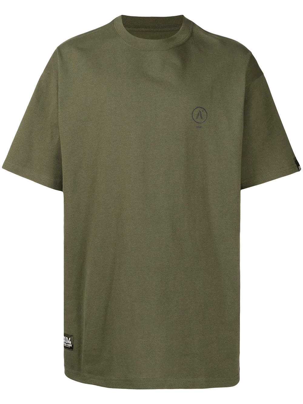 

izzue logo-print short-sleeved T-shirt - Green