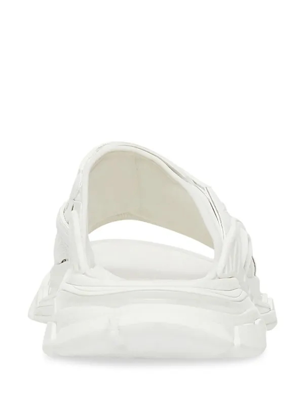 Track sandal Balenciaga White size 8 US in Rubber  34269592