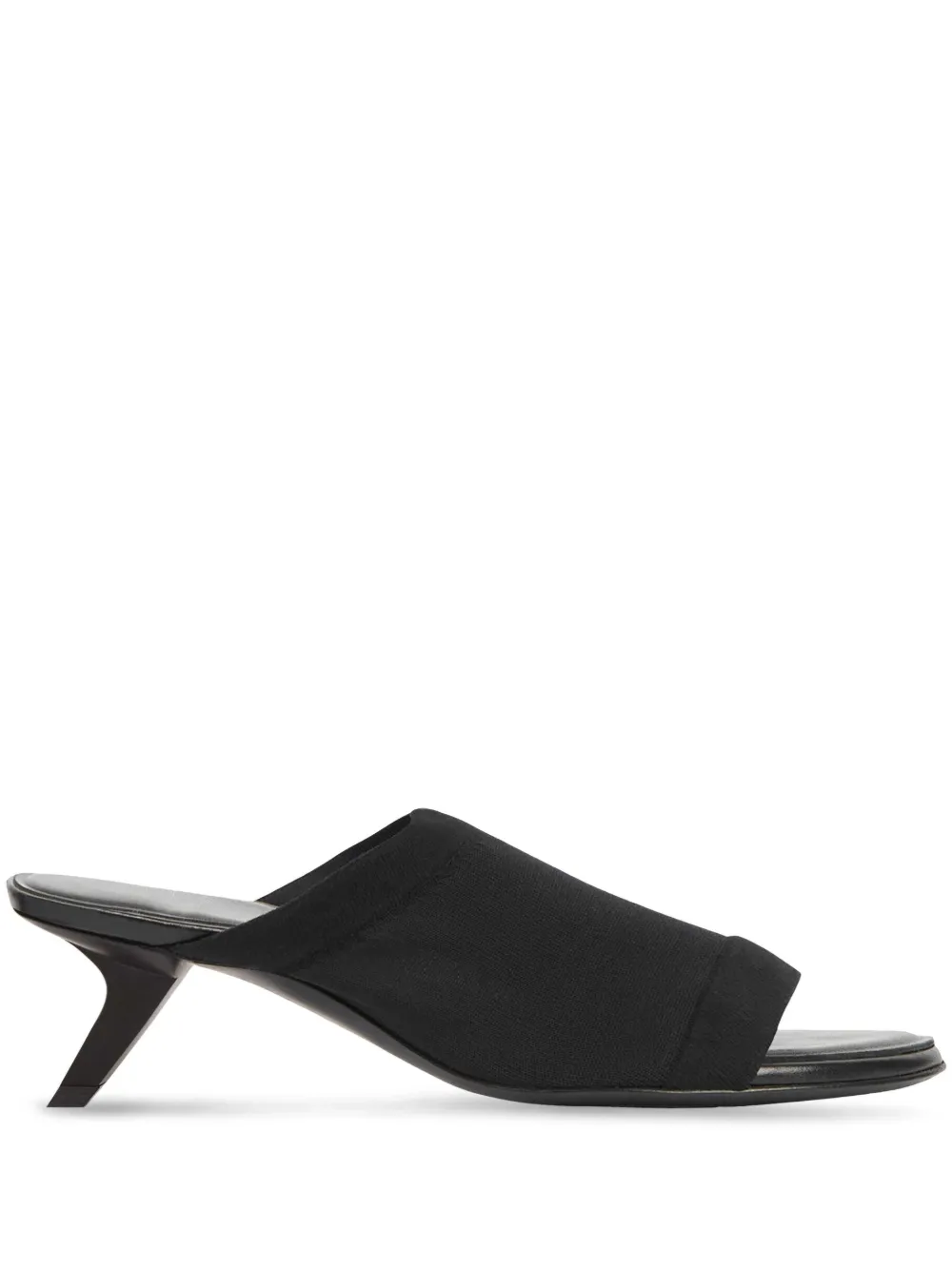 Balenciaga Void Stretch Sandal In Black