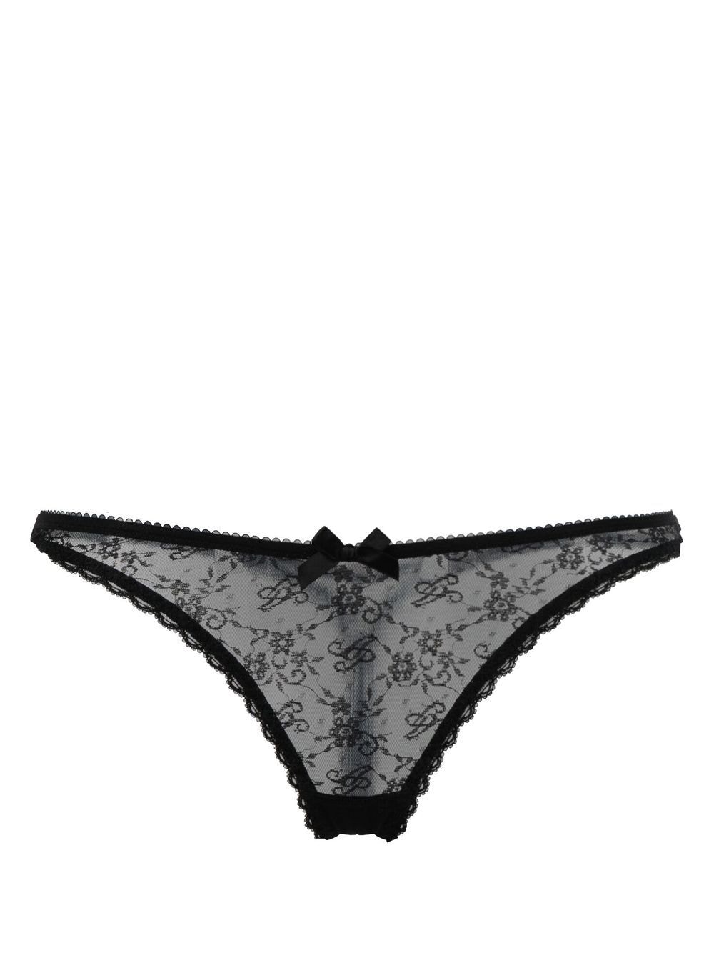 Agent Provocateur Lucky Sheer Mesh Thong - Farfetch