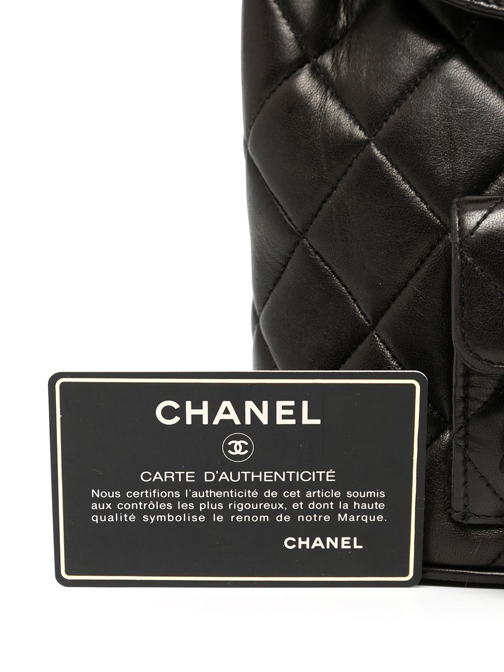 Cheap HOT SALE CHANEL 1992 mini Duma diamond-quilted backpack Women