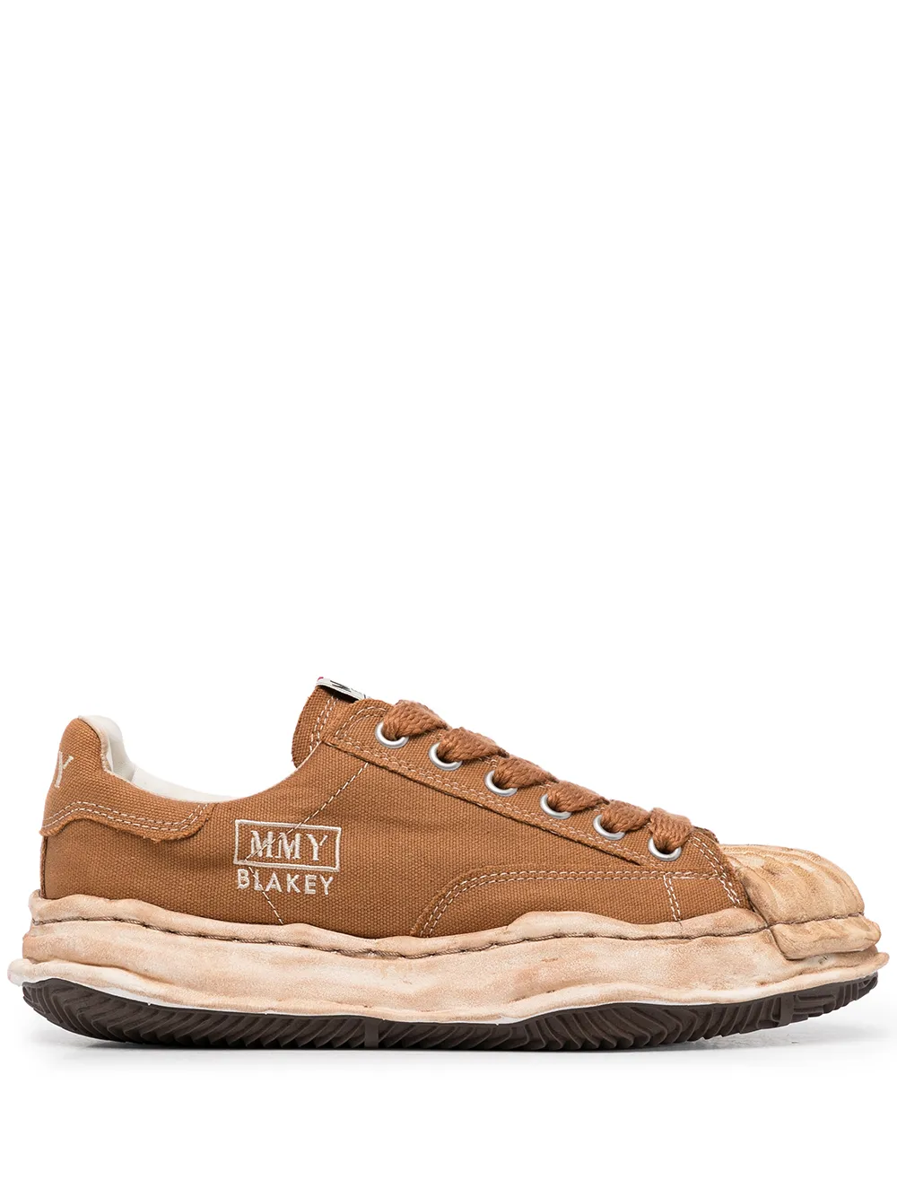 

Maison Mihara Yasuhiro Blakey Low Original Sole sneakers - Brown