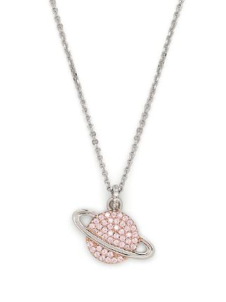 APM Monaco crystal embellished Planet Necklace Farfetch